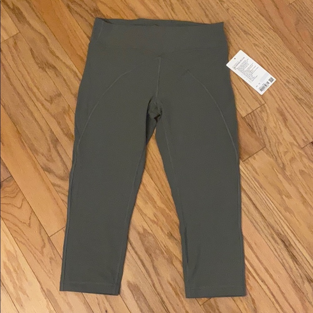 NWT Lululemon Get Centered HR Crop Pant
